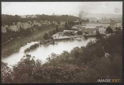 Confluent du Rhône et de l'Arve (Genève)