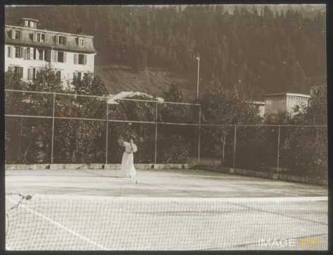 Joueuse de tennis (Engelberg)