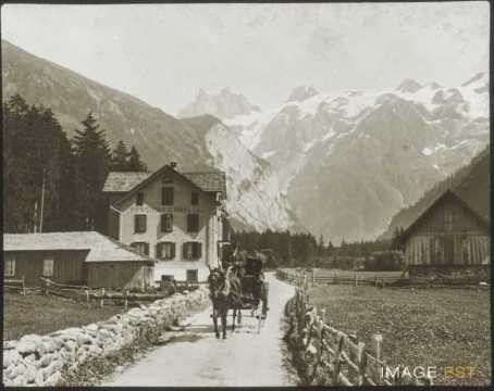 Chemin et chaîne de montagne Spannort (Engelberg)