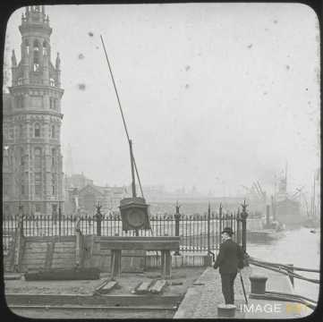 Bâtiment de pilotage et port (Anvers)