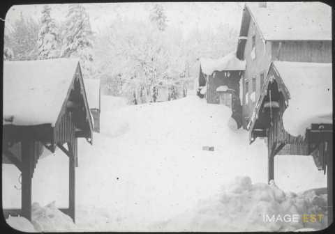 Chalets enneigés (Gérardmer)