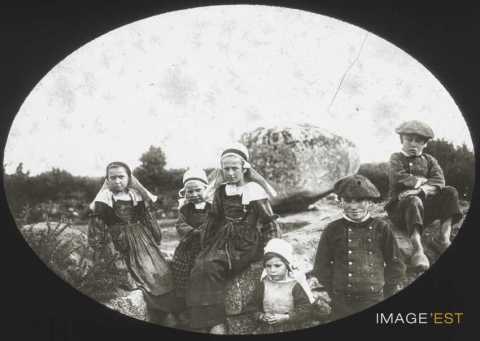 Groupe d'enfants (Concarneau)