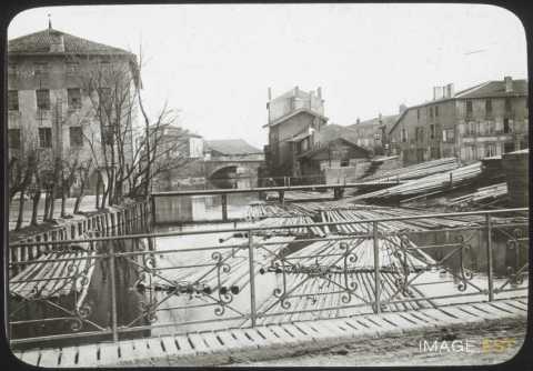 Flottage du bois (Saint-Nicolas-de-Port)