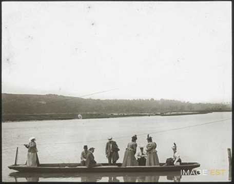 Bac sur la Moselle (Pierre-la-Treiche)