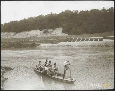 Bac sur la Moselle (Pierre-la-Treiche)