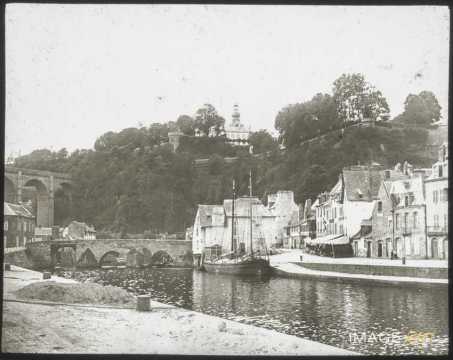 Viaduc et embarcadère (Dinan)