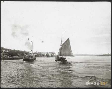 Bateaux sur la Rance (Plouër-sur-Rance)