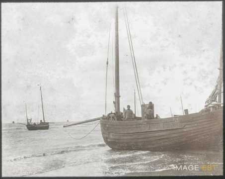 Bateaux sur la Manche (Berck)