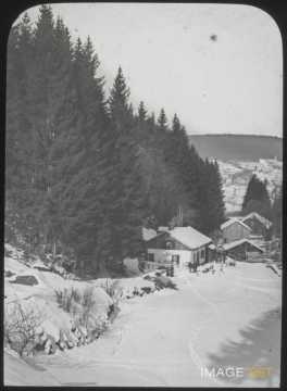 Chalets enneigés (Gérardmer)