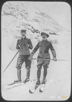 Chasseur alpin et douanier (Alpes)