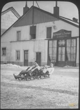 Hommes en bobsleigh (Gérardmer)