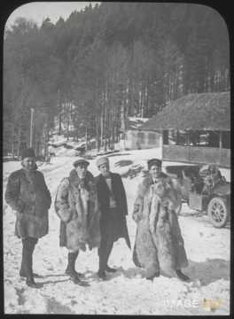 Hommes dans la neige (Xonrupt-Longemer)