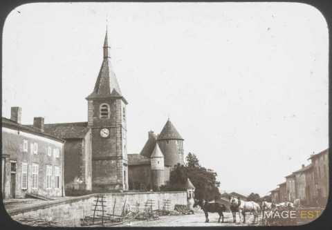 Église et château (Manonville)