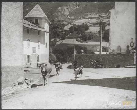 Place de l'Église (Valloire)