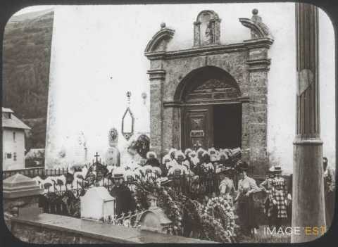 Sortie de messe (Valloire)