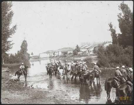Hussards à cheval (Haroué)