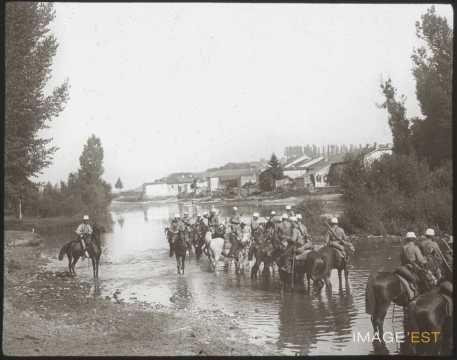 Hussards à cheval (Haroué)