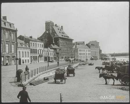 Attelages sur les quais (Liège)