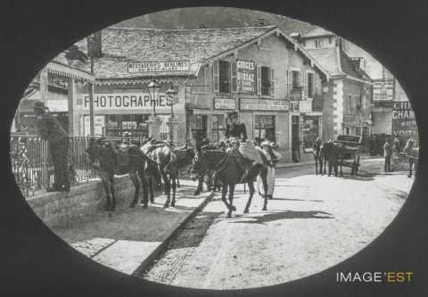 Femme à cheval (Chamonix)
