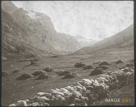 Paysage vallonné (Val d'Isère)