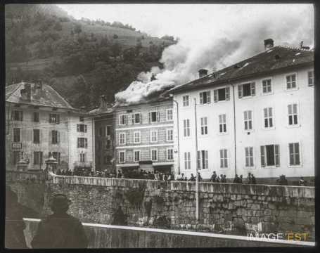 Incendie (Moûtiers)