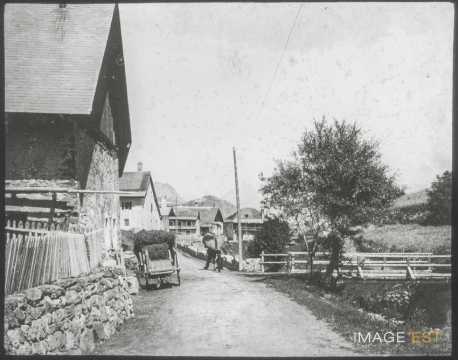 Transport de foin (Valloire)