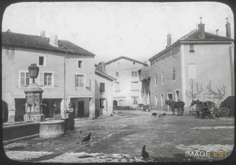 Place de la fontaine (Liverdun)