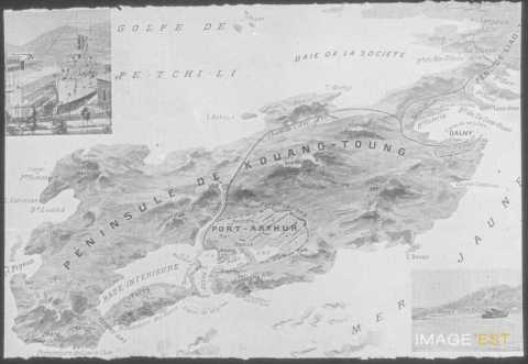 Carte de Lüshunkou