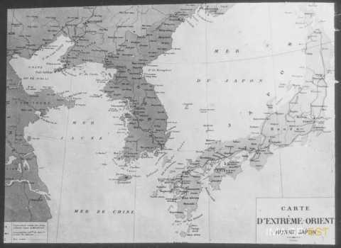 Carte de l'Asie du sud est