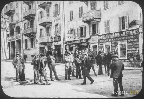 Groupe d'hommes (Chamonix)