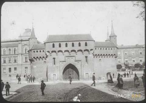 Porte la Barbacane (Cracovie)