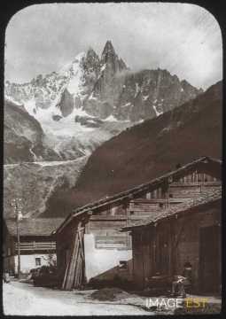 Aiguilles du Dru et Aiguille Verte (Chamonix)