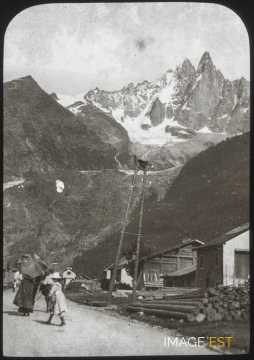 Aiguilles du Dru et Aiguille Blanche (Chamonix)