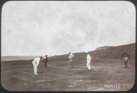 Joueurs de golf (Saint-Lunaire)