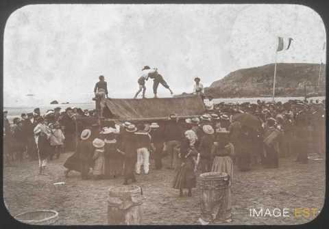 Jeu de lutte (Saint-Lunaire)