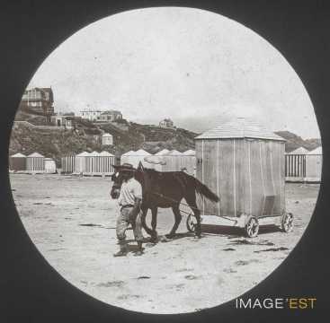 Cabine de plage (Saint-Lunaire)