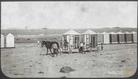 Cabines de plage (Saint-Lunaire)