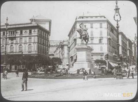 Statue de Victor Emmanuel II (Gênes)
