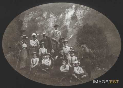 Groupe de marcheurs