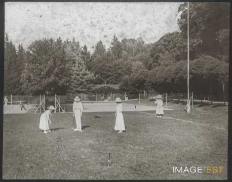 Joueurs de croquet (Bad Schwalbach)