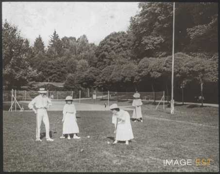 Joueurs de croquet (Bad Schwalbach)