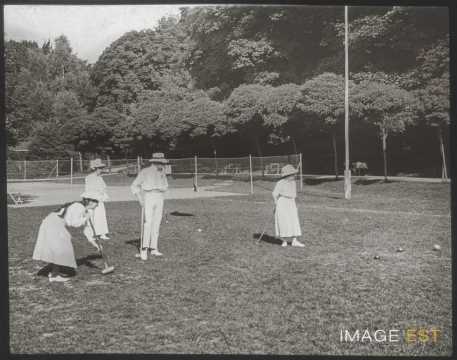 Joueurs de croquet (Bad Schwalbach)