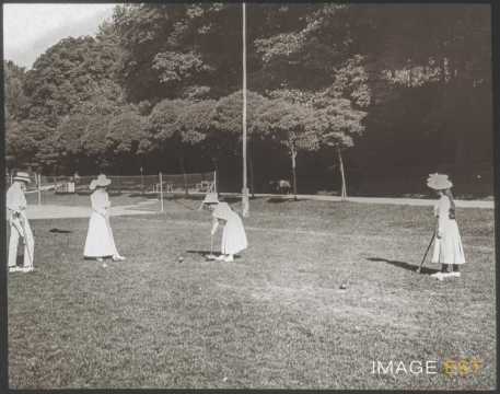 Joueurs de croquet (Bad Schwalbach)