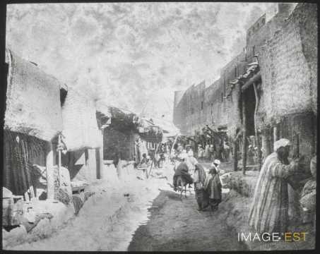 Rue animée (Boukhara)