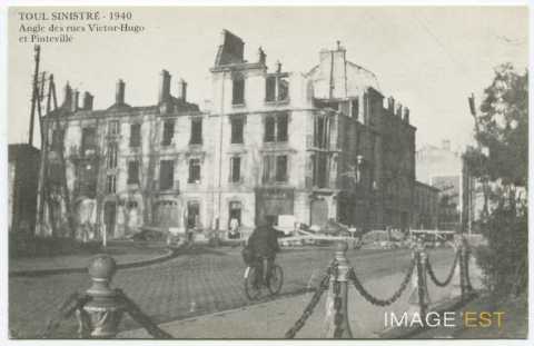 Angle des rues Victor Hugo et Pinteville (Toul)