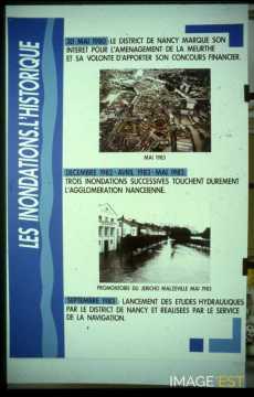 Historique des inondations de 1982-1983 (Nancy)