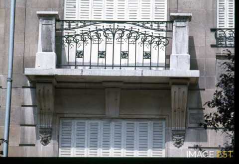 Balcon avenue Anatole France (Nancy)