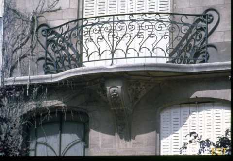 Balcon avenue Anatole France (Nancy)