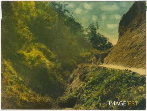 Sur un chemin de montagne