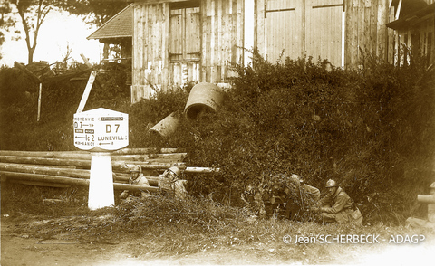 Soldats français (Lunéville)